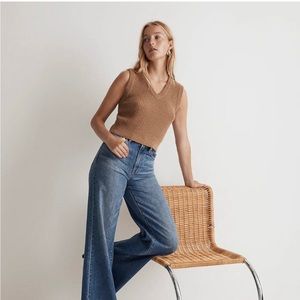 Madewell sweater vest NWT